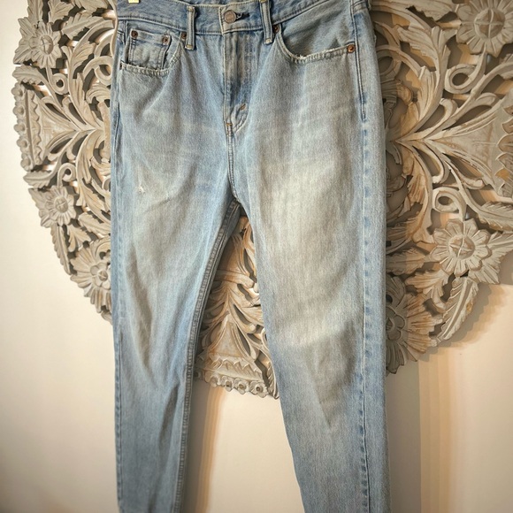 Vintage Levi’s 510 High-Waisted Light Wash Denim Jeans Size 30/30 - Picture 7 of 8